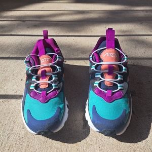 Nike Air Max 270 ReactBlue Void (GS) Sz. 1Y